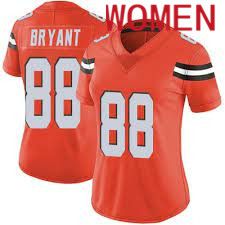 Women Cleveland Browns 88 Harrison Bryant Nike Oragne Game NFL Jersey